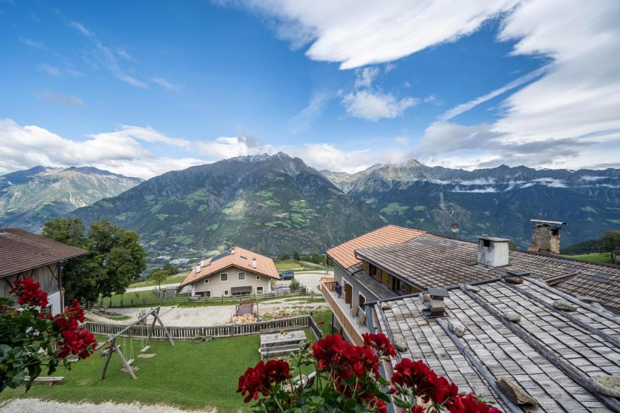 Thaler-Hof Ferienhaus Fichtnhittl Villa Lagundo Exterior foto